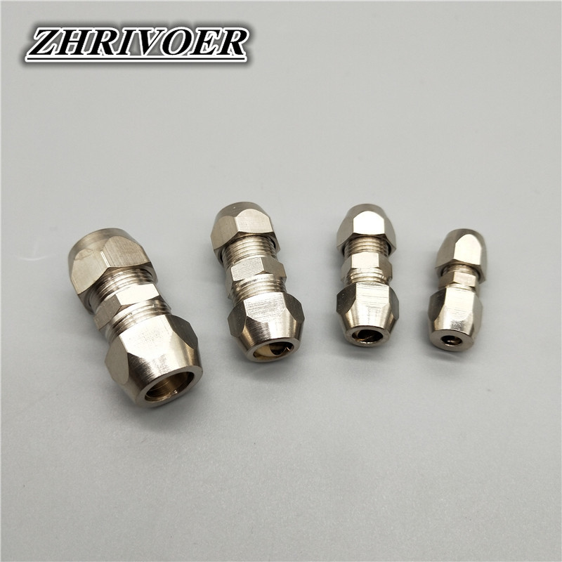 ضغط الطويق أنبوب تركيب 4 6 8 1 - مراجعة Compression Fitting Brass وسعره