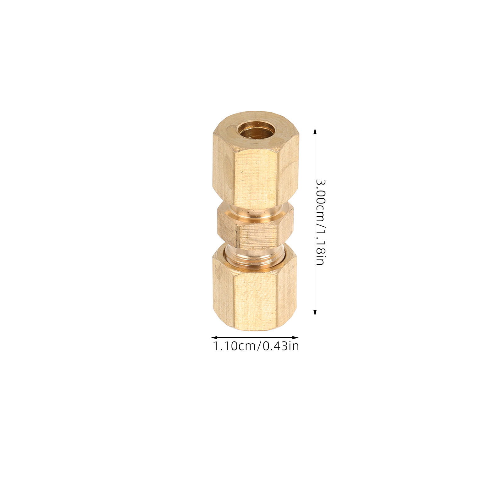 10 قطع من وصلات خطوط الفرامل ا - مراجعة Compression Fitting Brass وسعره