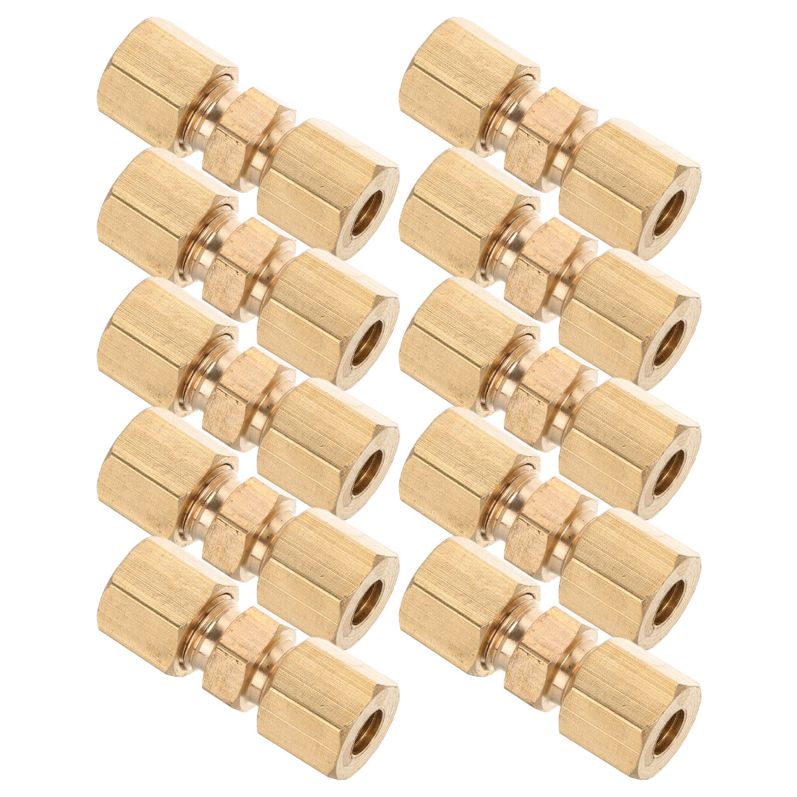 10 قطع من وصلات خطوط الفرامل ا - مراجعة Compression Fitting Brass وسعره