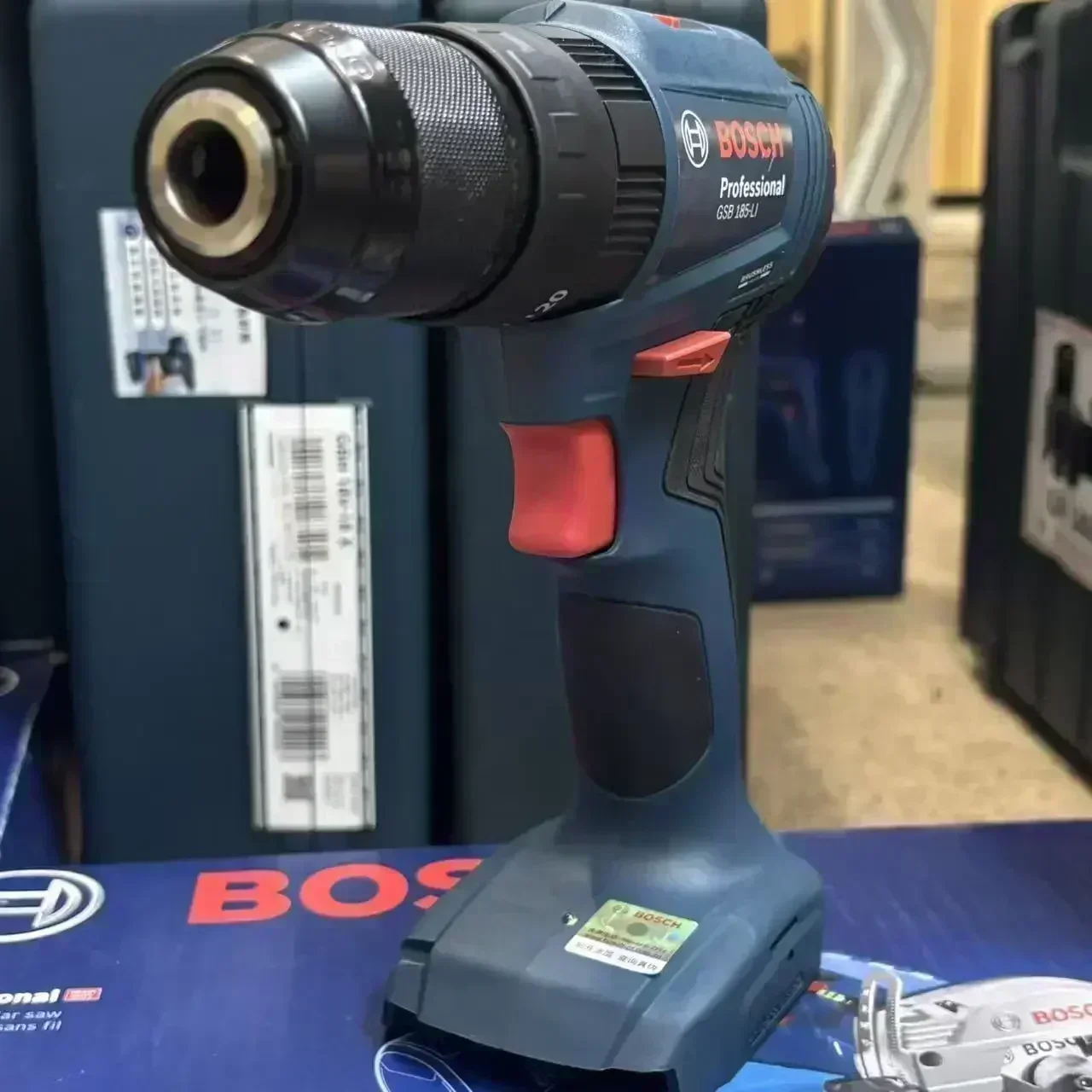 مثقاب كهربائي لاسلكي متعدد الو - مراجعة Bosch Drill Gsb 18V وسعره